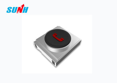 Emergency Call Elevator Push Button ABS / SS Material With Square Shape
