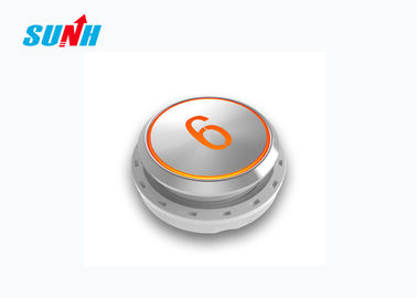 Round Replacement Elevator Buttons , Floor Display Elevator Up Button